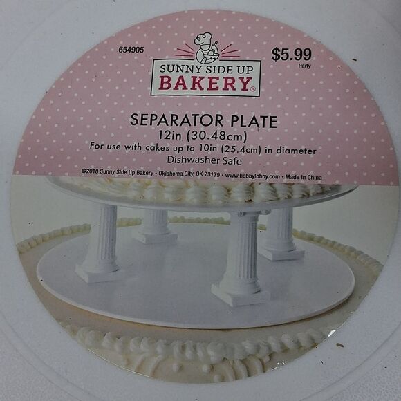 Bundle Cake separator plates, pillars, pans for Weddings, & special events - Picture 8 of 13